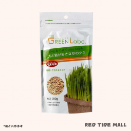 Green Labo 自家種植貓草種子 貓狗適用 200g 