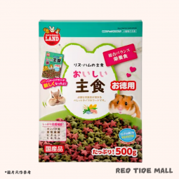 Marukan 倉鼠什菜營養星星糧 500g (綠盒) 
