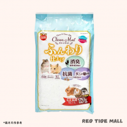 Marukan Clean Mat 白色紙棉片 16L 透氣蓬鬆 綠茶草本消臭成分