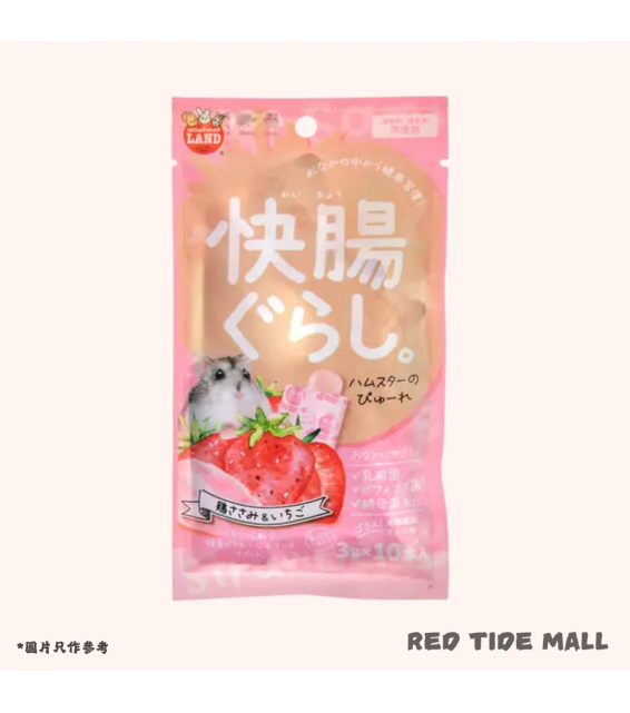 Marukan 快腸 雞肉草莓唧唧零食 (3gx10包) 倉鼠零食