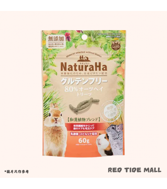 Marukan Naturaha 80%燕麥無麩質零食 60g 兔兔零食