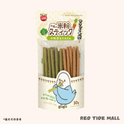 Marukan Minimal Land 小鳥米粉棒 小松菜 & 紅蘿蔔味 30g 鳥零食
