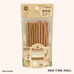 Marukan NaturaHa 無麩質米粉棒 (西蘭花&紅蘿蔔) 25g 小動物零食