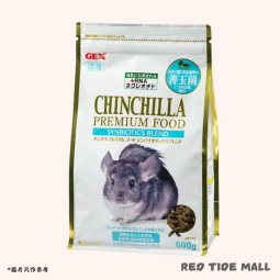 GEX CHINCHILLA 龍貓專用高級飼料 600g 益生共生配方 日本製