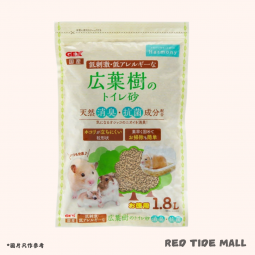 GEX 天然抗菌消臭 廣葉樹廁砂 1.8L