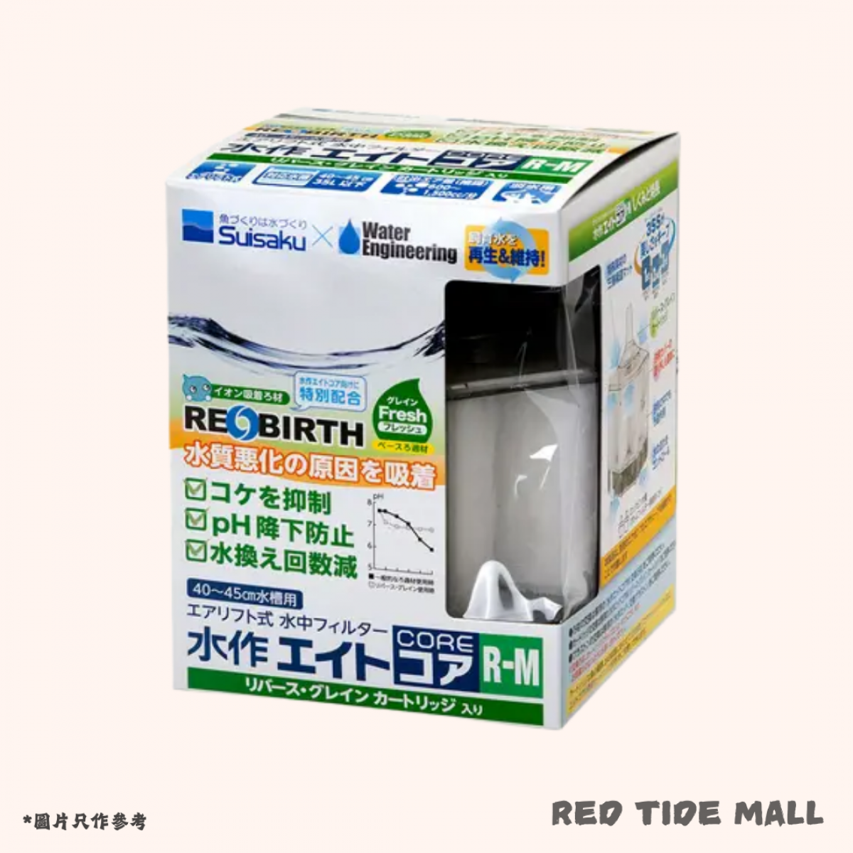 Suisaku 水作 REOBIRTH CORE R-M 六角形過濾器