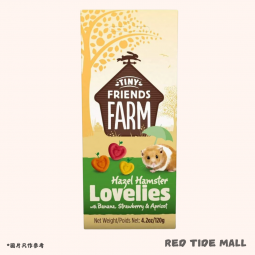 [英國進口] Tiny Friends Farm Lovelies 脆脆零食 (香蕉 草莓 杏桃) 120g