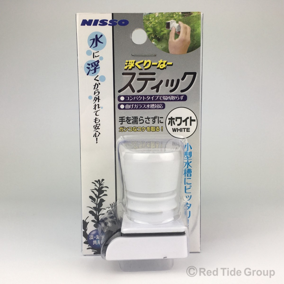 Nisso 小型魚缸用磁力刷 (白色)