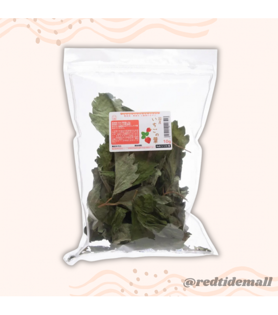 Leaf Corp 日本草莓葉 10g 兔子倉鼠零食 不含添加劑