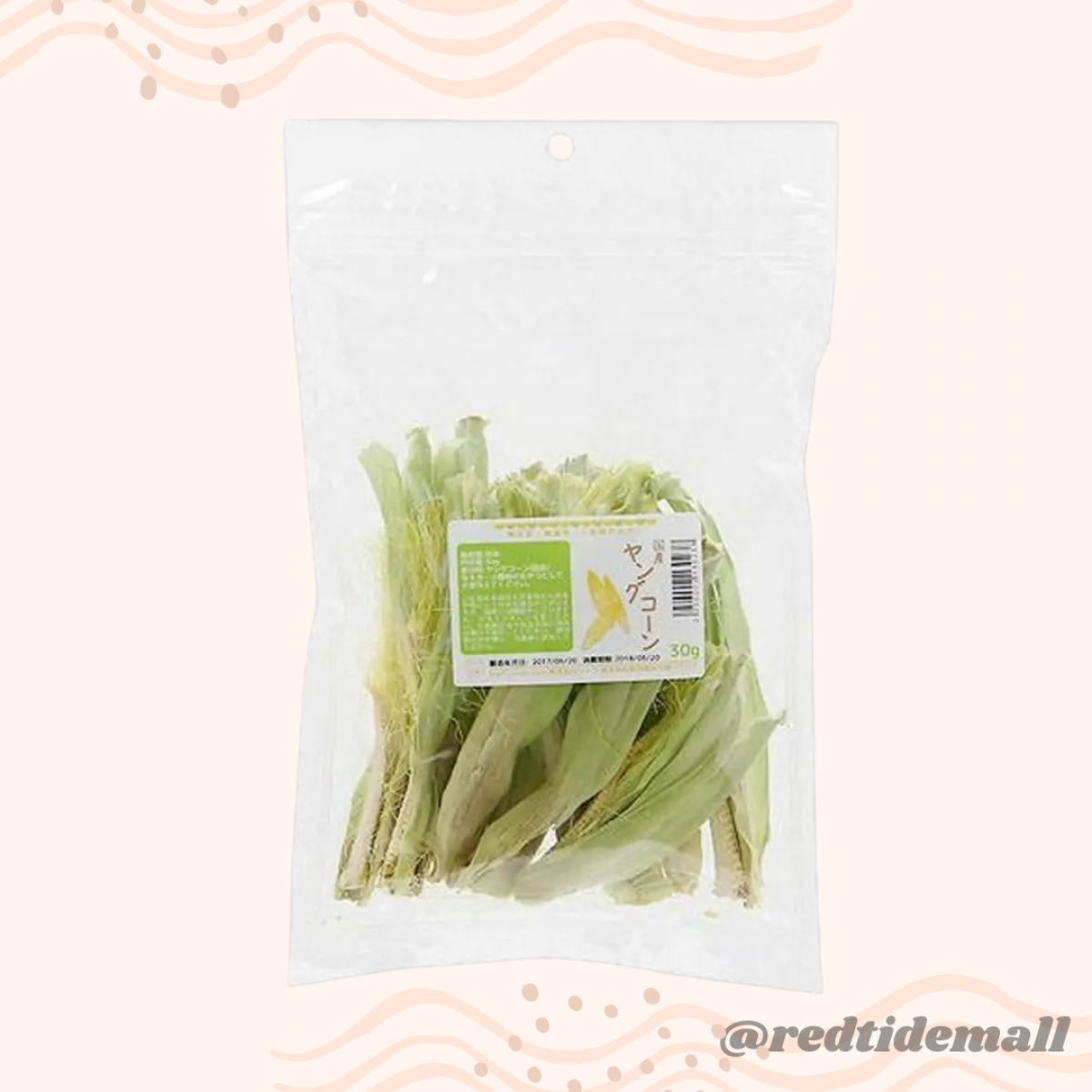 [預購PET] Leaf Corp 嫩粟米笋 30g 小動物零食 無人工色素