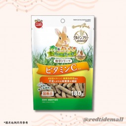 [預購PET] Marukan 兔子草條零食 維他命C 180g