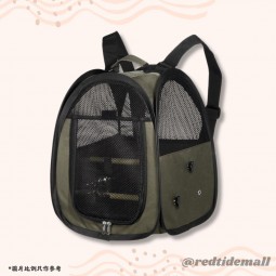 Marukan 中小型鳥可折疊式外出背包 四面網料