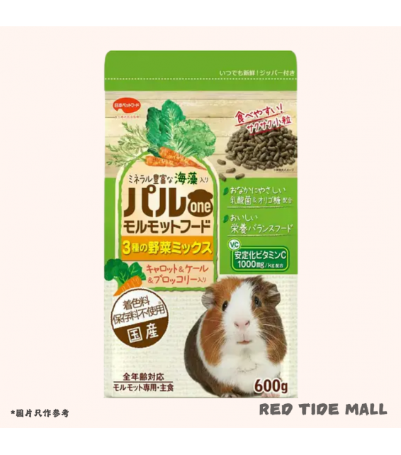 NPF 天竺鼠食品 3種蔬菜混合主糧 600g