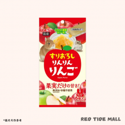 GEX 無添加 蘋果唧唧醬 (5g×6個) 小動物零食