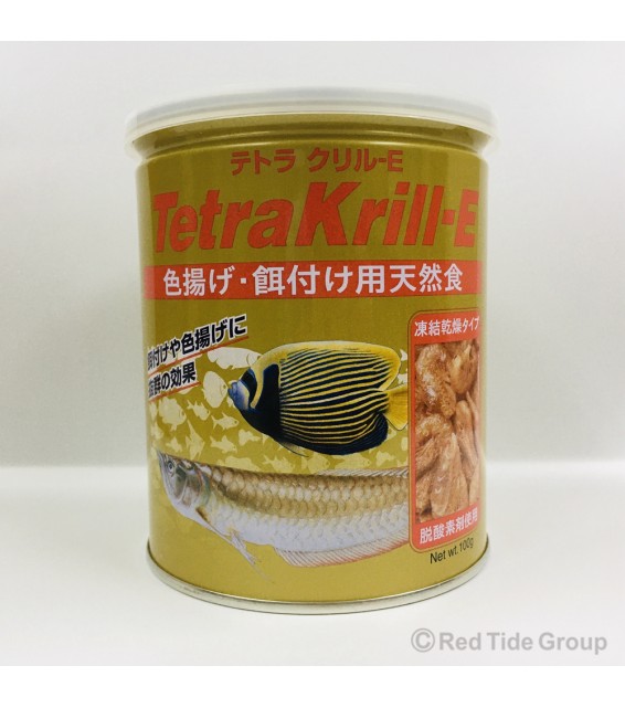 [預購AQUA] Tetra 德彩 Krill-E 天然磷蝦乾 100g