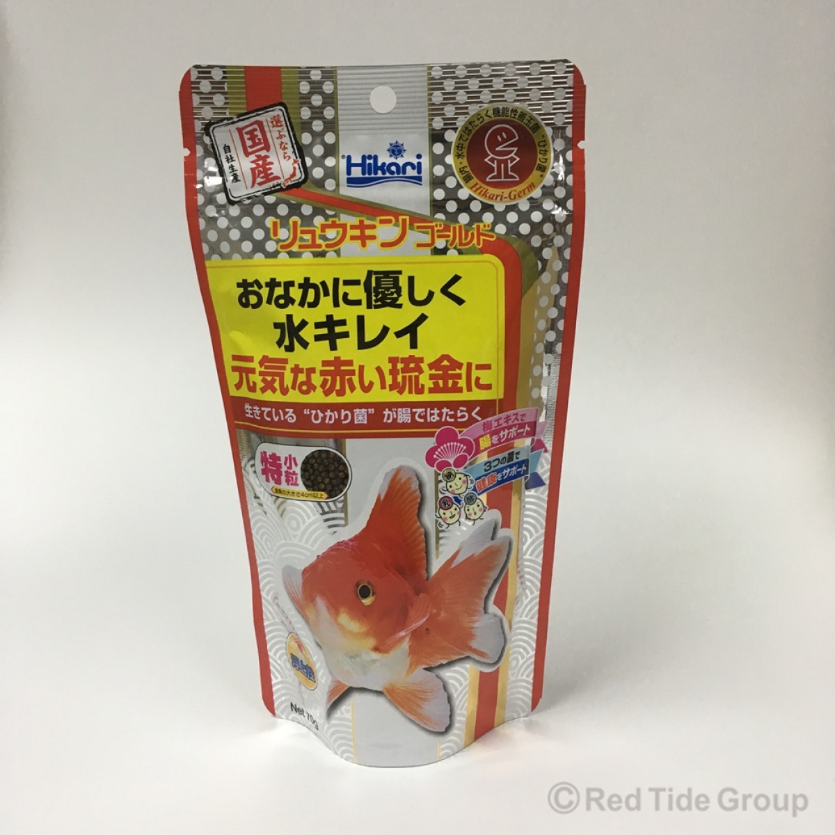 [預購AQUA] Hikari 高夠力 琉金金魚 特级細粒金魚糧 70g (浮上型)