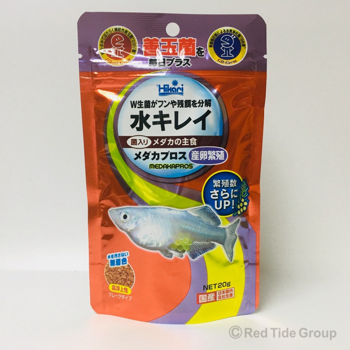 [預購AQUA] Hikari 高夠力 善玉菌 稻田魚糧(薄片) 20g (高蛋白質)