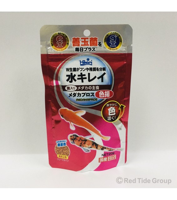 [預購AQUA] Hikari 高夠力 善玉菌 稻田魚薄片飼料(色揚) 20g