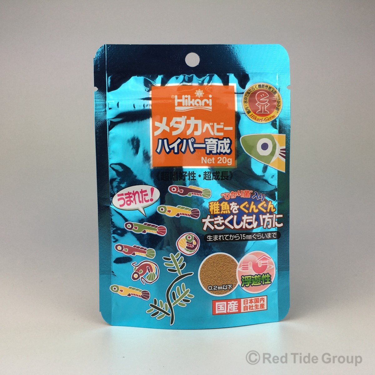[預購AQUA] Hikari 高夠力 稻田魚苗育成飼料 20g