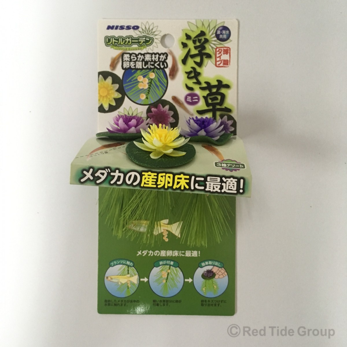 [預購AQUA] Nisso Medaka稻田魚用 產卵草 (3款小蓮浮草)