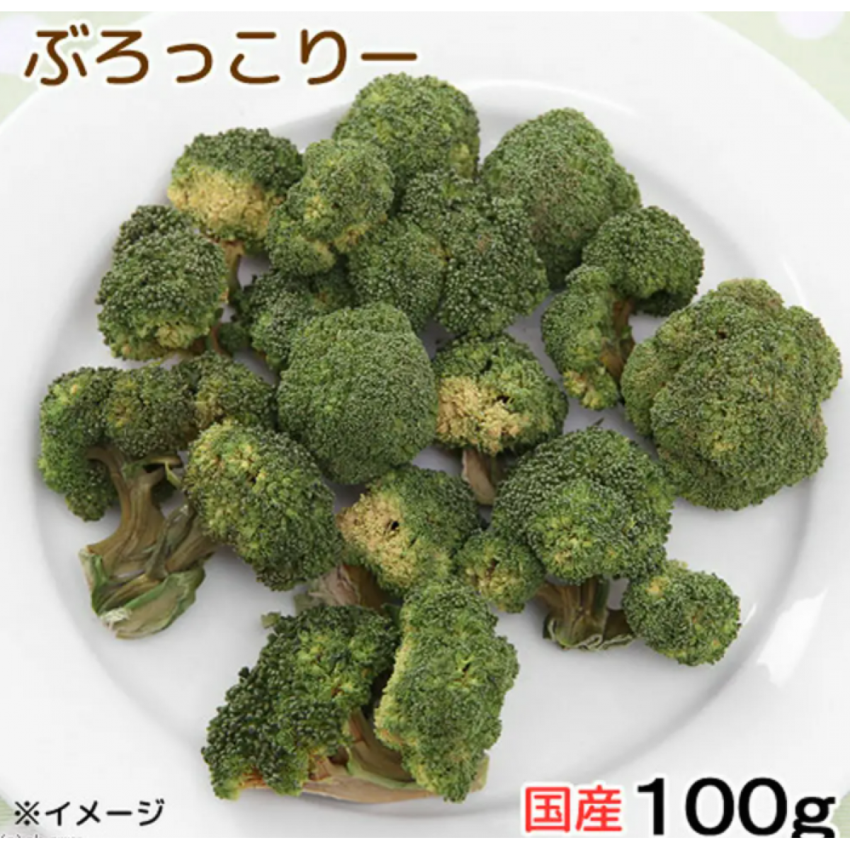 [預購PET] Leaf Corp 國產西蘭花乾 100g 小動物零食 兔子倉鼠 無添加 無著色