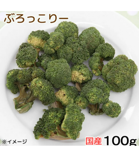 [預購PET] Leaf Corp 國產西蘭花乾 100g 小動物零食 兔子倉鼠 無添加 無著色