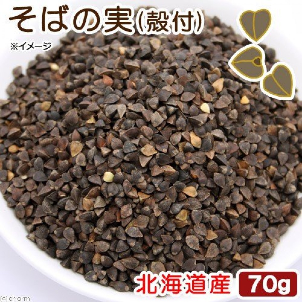 [預購PET] Leaf Corp 蕎麥 70g 帶殼零食 日本國產(新潟或北海道)