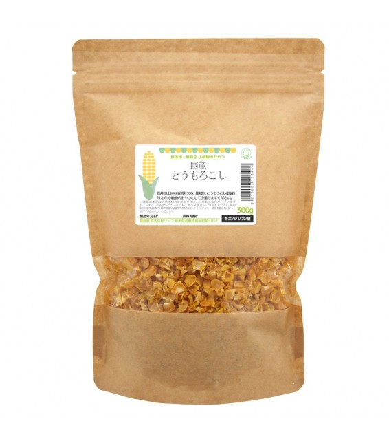 [預購PET] Leaf Corp 國產玉米乾 300g 小動物零食 無添加劑 無色素