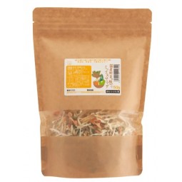 Leaf Corporation 國產蔬菜絲混合沙拉 50g 小動物零食 無添加 無色素