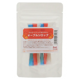 [預購PET] Leaf Corp 吸管裝加拿大產楓糖漿 6ml (1ml x 6枝) 小動物零食 無添加物 無色素