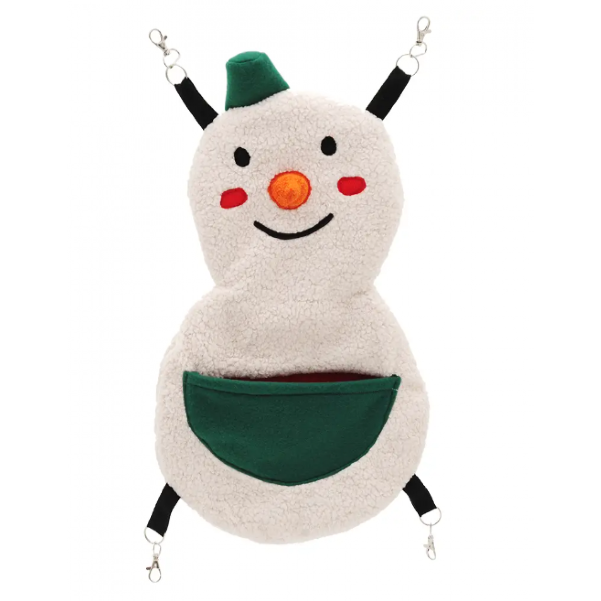 [預購PET] Leaf Corp 小動物雪人手工吊床 雪貂鼠鼠屋