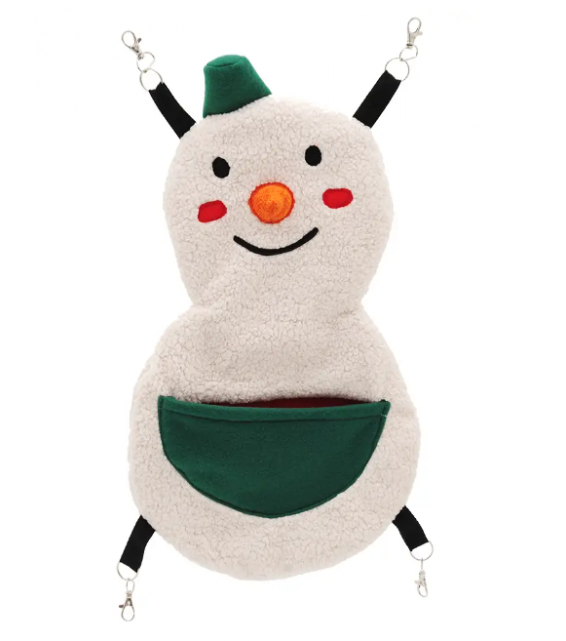 [預購PET] Leaf Corp 小動物雪人手工吊床 雪貂鼠鼠屋