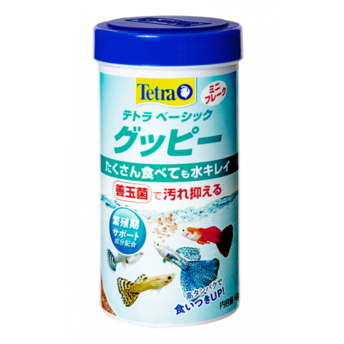 Tetra Basic Guppy 孔雀魚薄片糧 60g