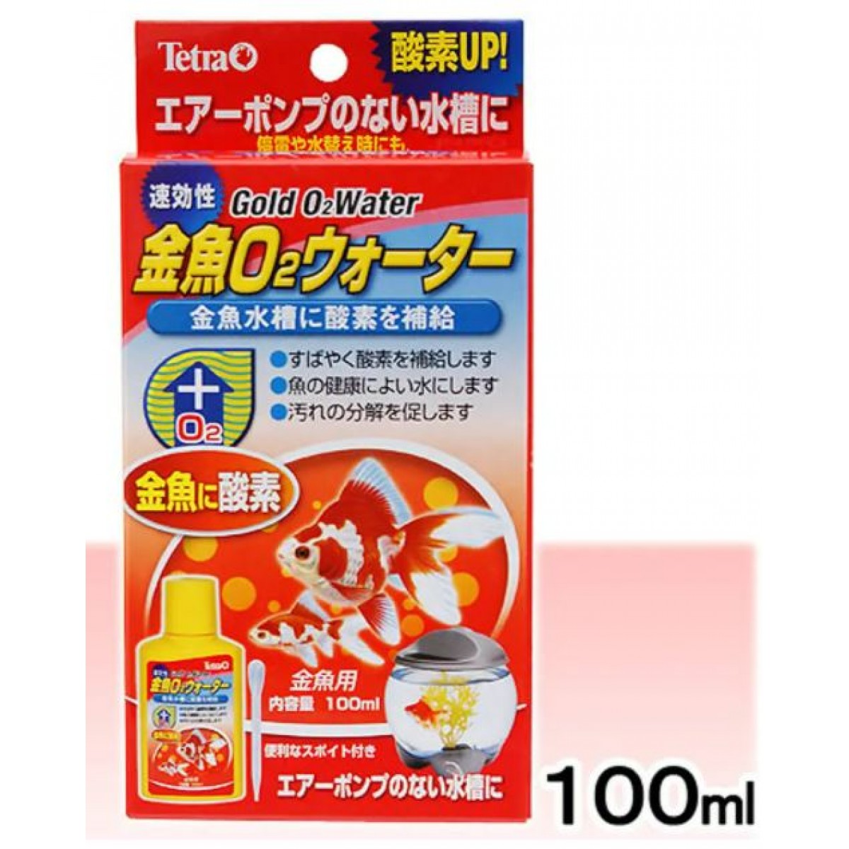 Tetra 德彩 金魚O2 增氧水 100ml
