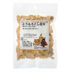 [預購PET] 荒為商店 兔子倉鼠鳥零食 粟米壓片 100g 