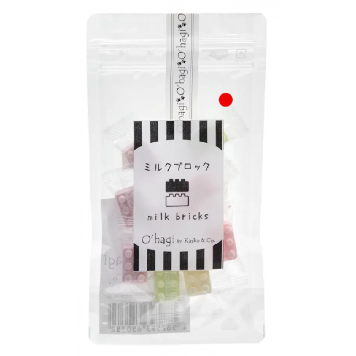 [預購PET] O'hagi 山羊奶磚 8塊 天然色素 泰國製
