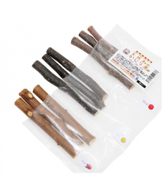 Leaf Corp 國產天然木樹枝 (蘋果 梨 桃) 小動物玩具 無添加 兔 倉鼠