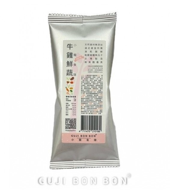 咕嘰蹦蹦 小寵食譜 牛雞鮮蔬 20g 