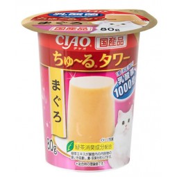 [預購] CIAO 貓零食 吞拿魚果凍 80g 含1000億個乳酸菌