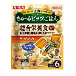 [預購] INABA 綜合營養食 雞柳脆圈 12g x 6袋 狗零食