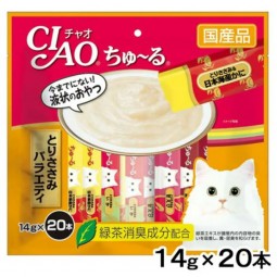 [預購CAT] CIAO 糊仔小食 – 日本海產/黑毛和牛雜錦 (20條, 6款口味)