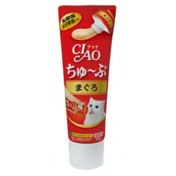 [預購CAT] CIAO 400億乳酸菌支裝小食 - 吞拿魚味 80g