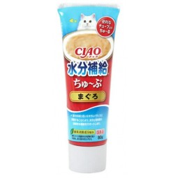 [預購]CIAO 水份補給支裝小食 - 吞拿魚 80g