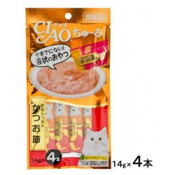 [預購CAT] CIAO 糊仔小食 – 宗田鰹魚及木魚乾 14g×4條