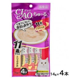 [預購] CIAO 糊仔小食 – 雞胸肉 (11歲以上配方) 14g×4條