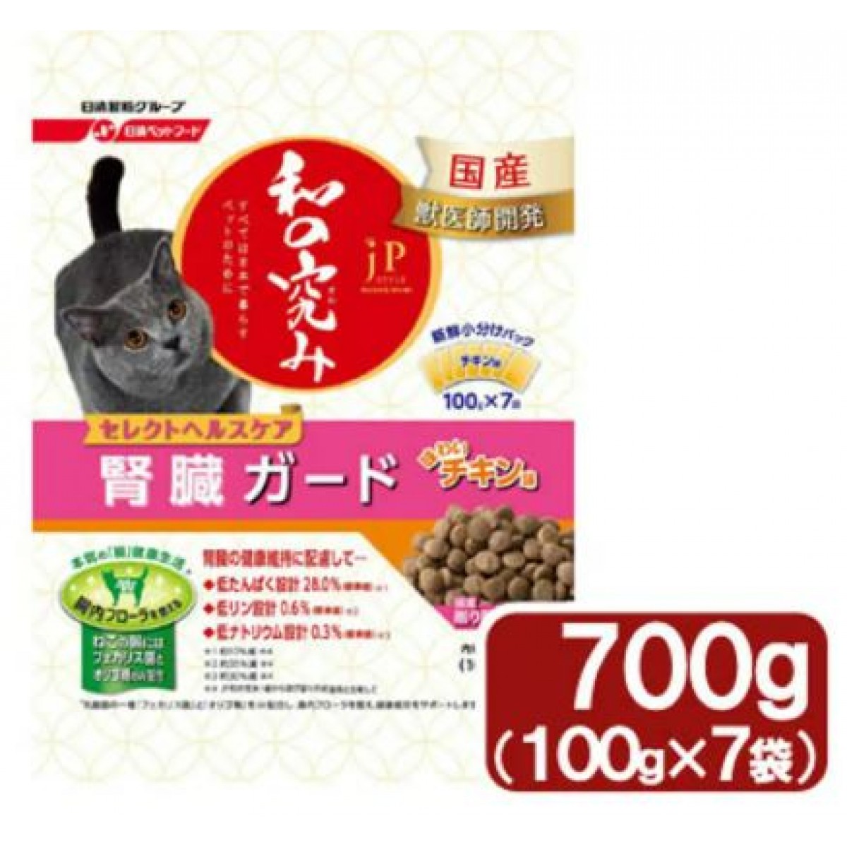 [預購] 日清PET 腎臟健康配方 貓糧 - 雞肉味 700g