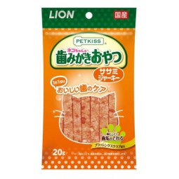 [預購] Lion 獅王 Petkiss 貓用潔齒小食 - 雞胸肉片 20g
