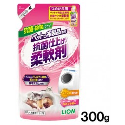 [預購] Lion 獅王 寵物布製品柔順劑 (離毛效果) 補充裝 300g
