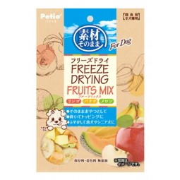 [預購] Petio 天然零食 混合水果凍乾 20g (蘋果/香蕉/蜜瓜)
