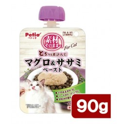 [預購] Petio 貓小食原汁原味 燉煮吞拿魚及雞胸肉醬 90g
